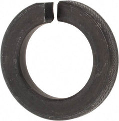 Value Collection - 1-1/4", 1.254" ID, 0.312" Thick Split Lock Washer - Steel, Uncoated, 1.254" Min ID, 1.28" Max ID, 2.036" Min OD, 2.045" Max OD - USA Tool & Supply