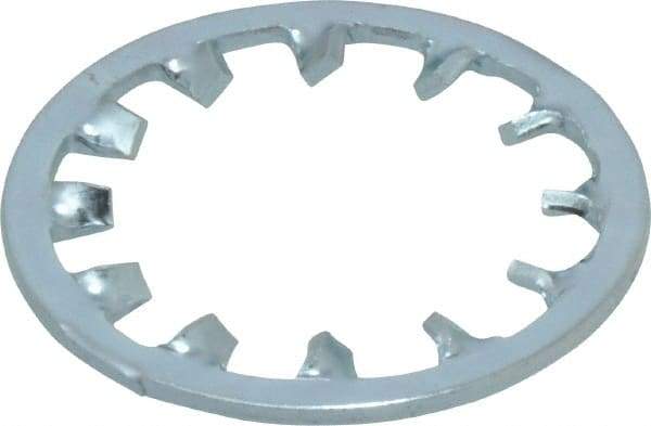 Value Collection - 7/8" Screw, 0.927" ID, Steel Internal Tooth Lock Washer - 1.41" OD, Zinc-Plated, Grade 2 - USA Tool & Supply