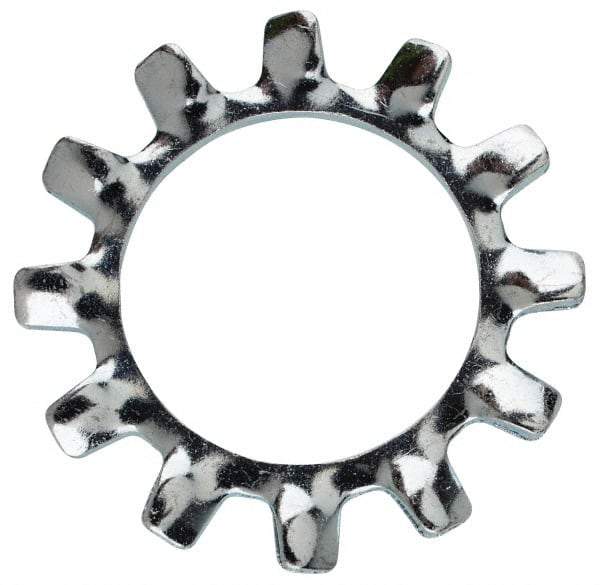 Value Collection - 3/4" Screw, 0.795" ID, Steel External Tooth Lock Washer - 1.245" OD, Zinc-Plated, Grade 2 - USA Tool & Supply
