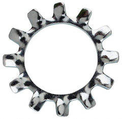 Value Collection - 3/4" Screw, 0.795" ID, Steel External Tooth Lock Washer - 1.245" OD, Zinc-Plated, Grade 2 - USA Tool & Supply