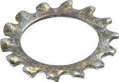 Value Collection - 7/8" Screw, 0.927" ID, Steel External Tooth Lock Washer - 1.41" OD, Zinc-Plated, Grade 2 - USA Tool & Supply