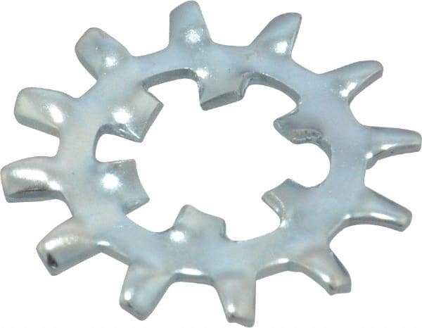 Value Collection - 5/16" Screw, 0.332" ID, Steel Internal Tooth & External Tooth Lock Washer - 0.9" OD, Zinc-Plated, Grade 2 - USA Tool & Supply