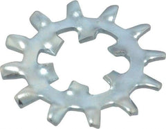 Value Collection - 5/16" Screw, 0.332" ID, Steel Internal Tooth & External Tooth Lock Washer - 0.9" OD, Zinc-Plated, Grade 2 - USA Tool & Supply