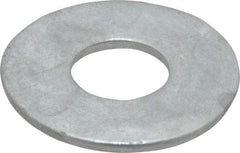 Value Collection - 3/4" Screw, Steel USS Flat Washer - 13/16" ID x 2" OD, 5/32" Thick, Galvanized Finish - USA Tool & Supply