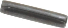 Made in USA - 1/16" Diam x 5/16" Long Coiled Spring Pin - Grade 1070-1090 Alloy Steel, Black Oxide Finish - USA Tool & Supply
