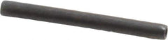 Made in USA - 1/16" Diam x 5/8" Long Coiled Spring Pin - Grade 1070-1090 Alloy Steel, Black Oxide Finish - USA Tool & Supply