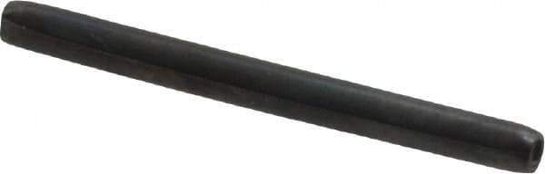 Made in USA - 1/16" Diam x 3/4" Long Coiled Spring Pin - Grade 1070-1090 Alloy Steel, Black Oxide Finish - USA Tool & Supply