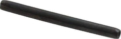 Made in USA - 1/16" Diam x 3/4" Long Coiled Spring Pin - Grade 1070-1090 Alloy Steel, Black Oxide Finish - USA Tool & Supply