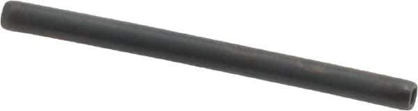 Made in USA - 1/16" Diam x 7/8" Long Coiled Spring Pin - Grade 1070-1090 Alloy Steel, Black Oxide Finish - USA Tool & Supply