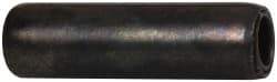 Made in USA - 3/32" Diam x 5/16" Long Coiled Spring Pin - Grade 1070-1090 Alloy Steel, Black Oxide Finish - USA Tool & Supply