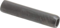 Made in USA - 3/32" Diam x 7/16" Long Coiled Spring Pin - Grade 1070-1090 Alloy Steel, Black Oxide Finish - USA Tool & Supply