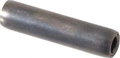Made in USA - 5/32" Diam x 5/8" Long Coiled Spring Pin - Grade 1070-1090 Alloy Steel, Black Oxide Finish - USA Tool & Supply