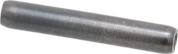 Made in USA - 5/32" Diam x 1" Long Coiled Spring Pin - Grade 1070-1090 Alloy Steel, Black Oxide Finish - USA Tool & Supply