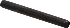 Made in USA - 5/32" Diam x 1-1/2" Long Coiled Spring Pin - Grade 1070-1090 Alloy Steel, Black Oxide Finish - USA Tool & Supply