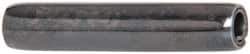Made in USA - 3/16" Diam x 1" Long Coiled Spring Pin - Grade 1070-1090 Alloy Steel, Black Oxide Finish - USA Tool & Supply