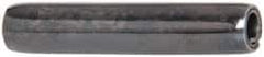 Made in USA - 3/16" Diam x 1" Long Coiled Spring Pin - Grade 1070-1090 Alloy Steel, Black Oxide Finish - USA Tool & Supply