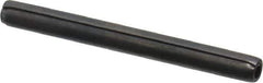 Made in USA - 3/16" Diam x 2" Long Coiled Spring Pin - Grade 1070-1090 Alloy Steel, Black Oxide Finish - USA Tool & Supply