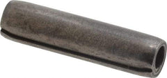 Made in USA - 5/16" Diam x 1-1/4" Long Coiled Spring Pin - Grade 1070-1090 Alloy Steel, Black Oxide Finish - USA Tool & Supply