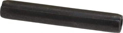 Made in USA - 5/16" Diam x 2" Long Coiled Spring Pin - Grade 1070-1090 Alloy Steel, Black Oxide Finish - USA Tool & Supply