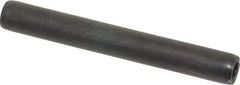 Value Collection - 5/16" Diam x 2-1/2" Long Coiled Spring Pin - Grade 1070-1090 Alloy Steel, Black Oxide Finish - USA Tool & Supply
