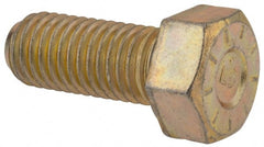 Made in USA - 5/8-11 UNC, 1-1/2" Length Under Head Hex Head Cap Screw - USA Tool & Supply