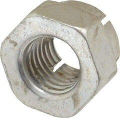 Flex-Loc - 5/16-24 UNJF Grade 2 Hex Lock Nut with Expanding Flex Top - Cadmium-Plated Finish, Meets Military Specifications - USA Tool & Supply