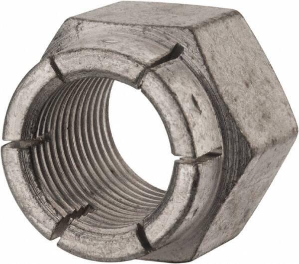 Flex-Loc - 3/4-16 UNJF Grade 2 Hex Lock Nut with Expanding Flex Top - Cadmium-Plated Finish, Meets Military Specifications - USA Tool & Supply