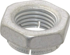 Flex-Loc - 1/2-20 UNJF Grade 2 Hex Lock Nut with Expanding Flex Top - 21/64" High, Cadmium-Plated Finish, Meets Military Specifications - USA Tool & Supply