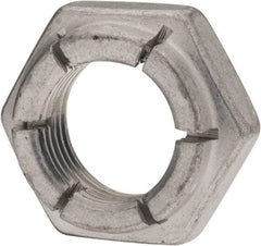 Flex-Loc - 5/8-18 UNJF Grade 2 Hex Lock Nut with Expanding Flex Top - Cadmium-Plated Finish, Meets Military Specifications - USA Tool & Supply