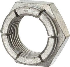 Flex-Loc - 7/8-14 UNJF Grade 2 Hex Lock Nut with Expanding Flex Top - Cadmium-Plated Finish, Meets Military Specifications - USA Tool & Supply