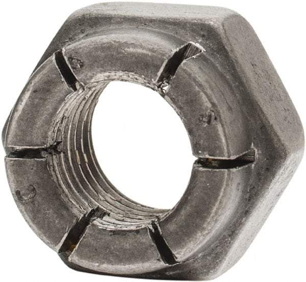 Flex-Loc - 5/16-24 UNJF 18-8 Hex Lock Nut with Expanding Flex Top - Uncoated, Meets Military Specifications - USA Tool & Supply