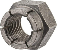 Flex-Loc - 3/8-24 UNJF 18-8 Hex Lock Nut with Expanding Flex Top - Uncoated, Meets Military Specifications - USA Tool & Supply