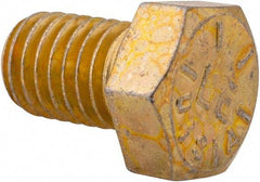 Value Collection - 1/2-13 UNC, 3/4" Length Under Head Hex Head Cap Screw - Fully Threaded, Grade 8 Alloy Steel, Zinc-Plated Finish, 3/4" Hex - USA Tool & Supply