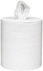 Kleenex - Center Pull Roll of 1 Ply White Paper Towels - 8" Wide - USA Tool & Supply