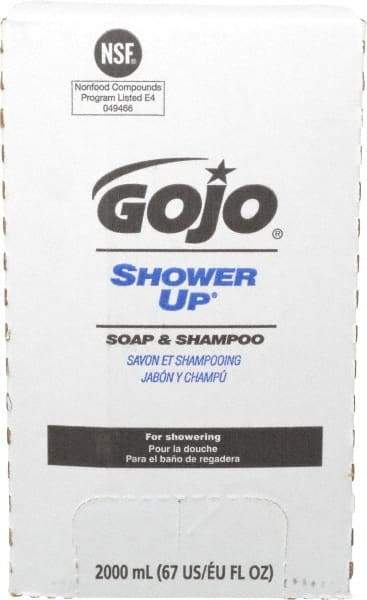 GOJO - 2,000 mL Bag-in-Box Refill Pleasant Hair & Body Wash - Rose, For Use with 7200-01 - USA Tool & Supply