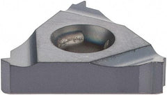 Iscar - 16ER External Right Hand 20 UN Laydown Threading Insert - Grade IC908, TiAlN Coated Carbide, 9.53mm Inscribed Circle - USA Tool & Supply