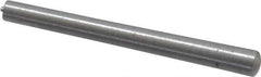 Value Collection - Size 6/0, 0.0624" Small End Diam, 0.078" Large End Diam, Uncoated Steel Taper Pin - Grade C-12L14, 3/4" OAL, 3/4 Pin Length - USA Tool & Supply