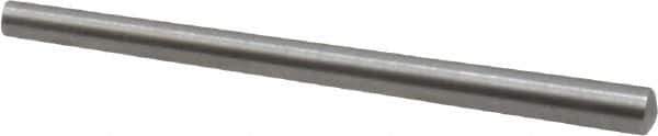 Value Collection - Size 6/0, 0.0572" Small End Diam, 0.078" Large End Diam, Uncoated Steel Taper Pin - Grade C-12L14, 1" OAL, 1 Pin Length - USA Tool & Supply