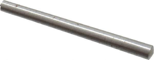 Value Collection - Size 5/0, 0.0732" Small End Diam, 0.094" Large End Diam, Uncoated Steel Taper Pin - Grade C-12L14, 1" OAL, 1 Pin Length - USA Tool & Supply