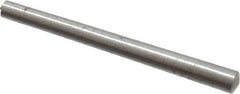 Value Collection - Size 5/0, 0.0732" Small End Diam, 0.094" Large End Diam, Uncoated Steel Taper Pin - Grade C-12L14, 1" OAL, 1 Pin Length - USA Tool & Supply