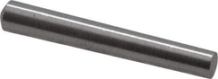 Value Collection - Size 4/0, 0.0934" Small End Diam, 0.109" Large End Diam, Uncoated Steel Taper Pin - Grade C-12L14, 3/4" OAL, 3/4 Pin Length - USA Tool & Supply