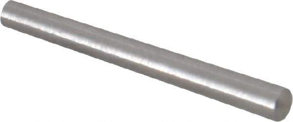 Value Collection - Size 4/0, 0.0882" Small End Diam, 0.109" Large End Diam, Uncoated Steel Taper Pin - Grade C-12L14, 1" OAL, 1 Pin Length - USA Tool & Supply