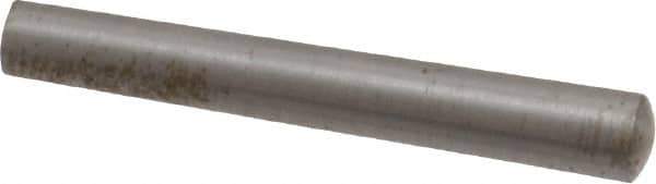 Value Collection - Size 2/0, 0.1202" Small End Diam, 0.141" Large End Diam, Uncoated Steel Taper Pin - Grade C-12L14, 1" OAL, 1 Pin Length - USA Tool & Supply