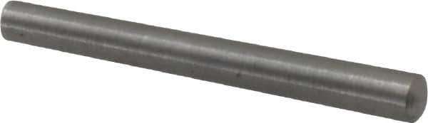 Value Collection - Size 2/0, 0.115" Small End Diam, 0.141" Large End Diam, Uncoated Steel Taper Pin - Grade C-12L14, 1-1/4" OAL, 1-1/4 Pin Length - USA Tool & Supply