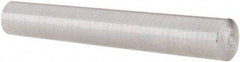 Value Collection - Size 0, 0.1352" Small End Diam, 0.156" Large End Diam, Uncoated Steel Taper Pin - Grade C-12L14, 1" OAL, 1 Pin Length - USA Tool & Supply