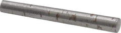 Value Collection - Size 0, 0.13" Small End Diam, 0.156" Large End Diam, Uncoated Steel Taper Pin - Grade C-12L14, 1-1/4" OAL, 1-1/4 Pin Length - USA Tool & Supply