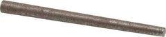 Value Collection - Size 0, 0.1144" Small End Diam, 0.156" Large End Diam, Uncoated Steel Taper Pin - Grade C-12L14, 2" OAL, 2 Pin Length - USA Tool & Supply