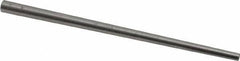 Value Collection - Size 0, 0.0936" Small End Diam, 0.156" Large End Diam, Uncoated Steel Taper Pin - Grade C-12L14, 3" OAL, 3 Pin Length - USA Tool & Supply