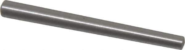 Value Collection - Size 1, 0.1356" Small End Diam, 0.172" Large End Diam, Uncoated Steel Taper Pin - Grade C-12L14, 1-3/4" OAL, 1-3/4 Pin Length - USA Tool & Supply