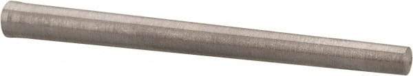 Value Collection - Size 1, 0.1304" Small End Diam, 0.172" Large End Diam, Uncoated Steel Taper Pin - Grade C-12L14, 2" OAL, 2 Pin Length - USA Tool & Supply